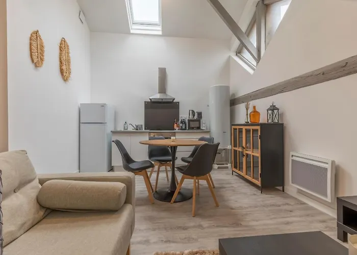 Διαμέρισμα Atypique - 2 Avec Salles De Bains, Cuisine Equipee, Parking Gratuit