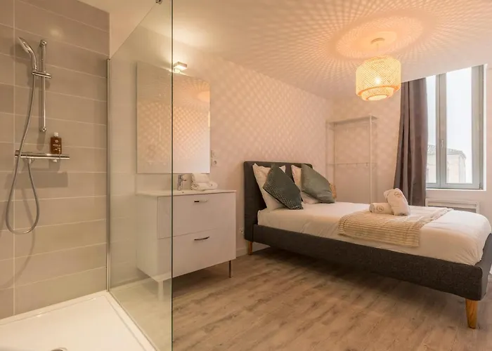 Διαμέρισμα Atypique - 2 Avec Salles De Bains, Cuisine Equipee, Parking Gratuit Castelsarrasin